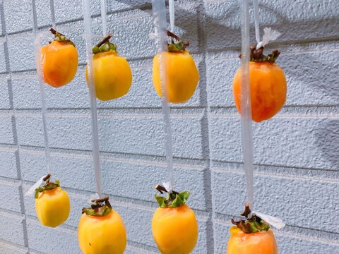簡単❗干し柿の作り方